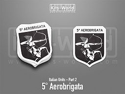 Kitsworld SAV Sticker - Italian Units - 5° Aerobrigata 